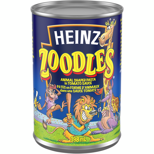 Zoodles Animal Shaped Pasta With Tomato Sauce - Heinz