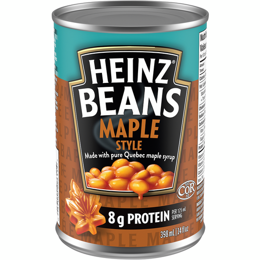 Maple Style Beans with Pure Quebec Maple Syrup - Heinz