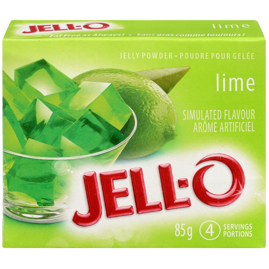 Lime Jelly Powder, Gelatin Mix - Jell-O