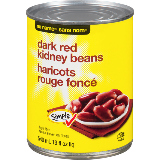 Dark Red Kidney Beans - No Name