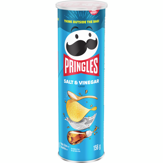 Salt & Vinegar Flavour Potato Chips - Pringles