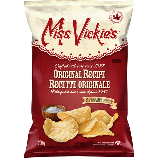 Original Recipe kettle cooked potato chips - Miss Vickie's