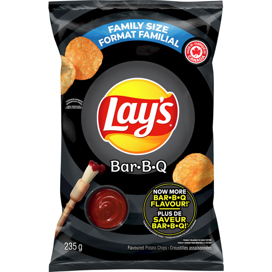 Bar-B-Q flavoured potato chips - Lay's