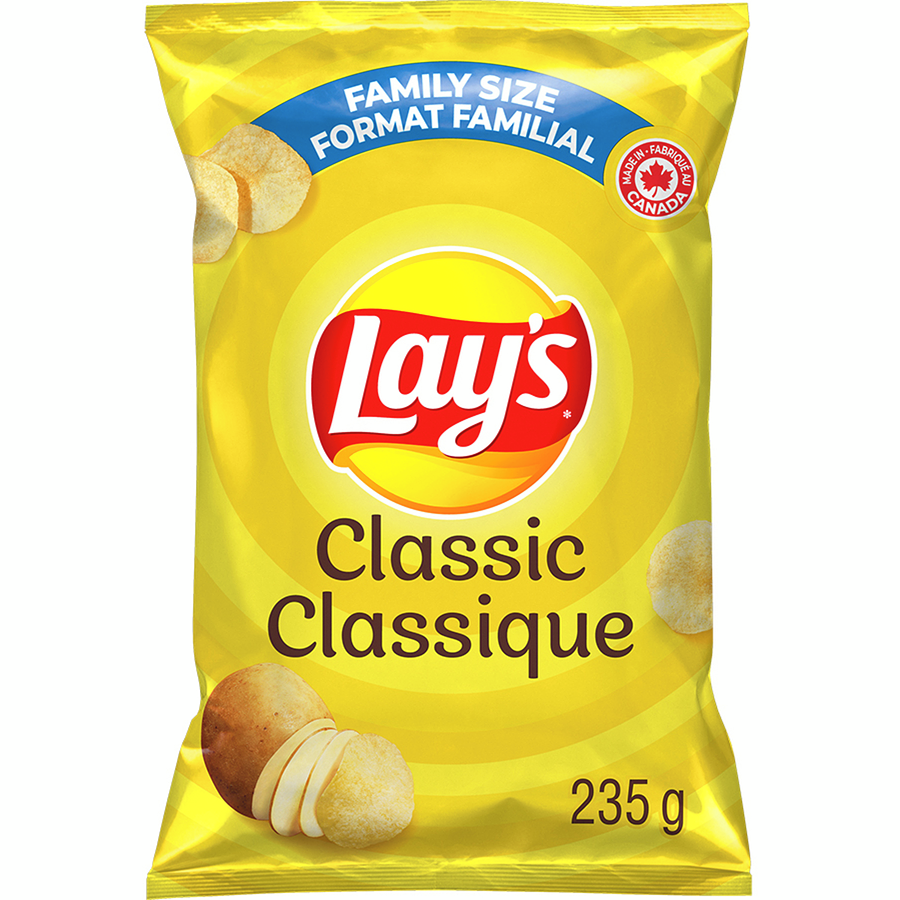 Classic potato chips - Lay's
