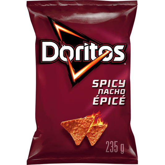 Spicy Nacho flavoured tortilla chips - Doritos