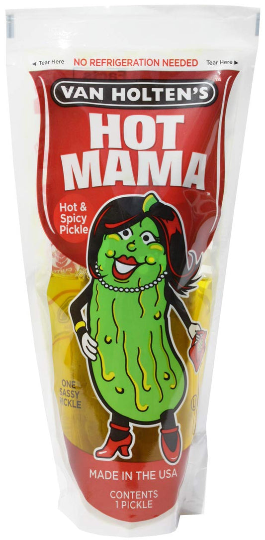 Hot Mama Pickle-In-A-Pouch - Van Holten's