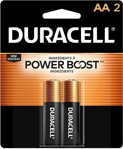 AA Batteries, 2 Pack - Duracell