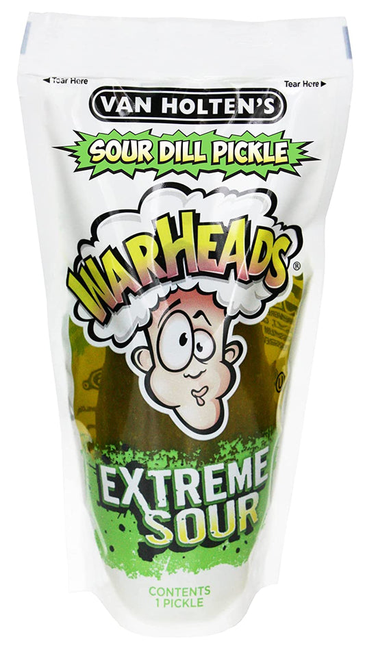 Jumbo WARHEADS Pickle-In-A-Pouch - Van Holten’s