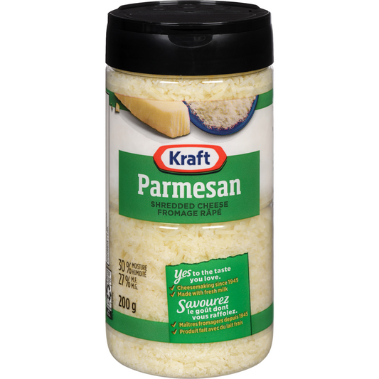 Shredded Cheese Parmesan - Kraft